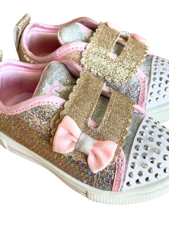 Skechers Other - Entire Closet $5! S Sport by Skechers Toddler Girl Lexi Light Up Pink Glitter